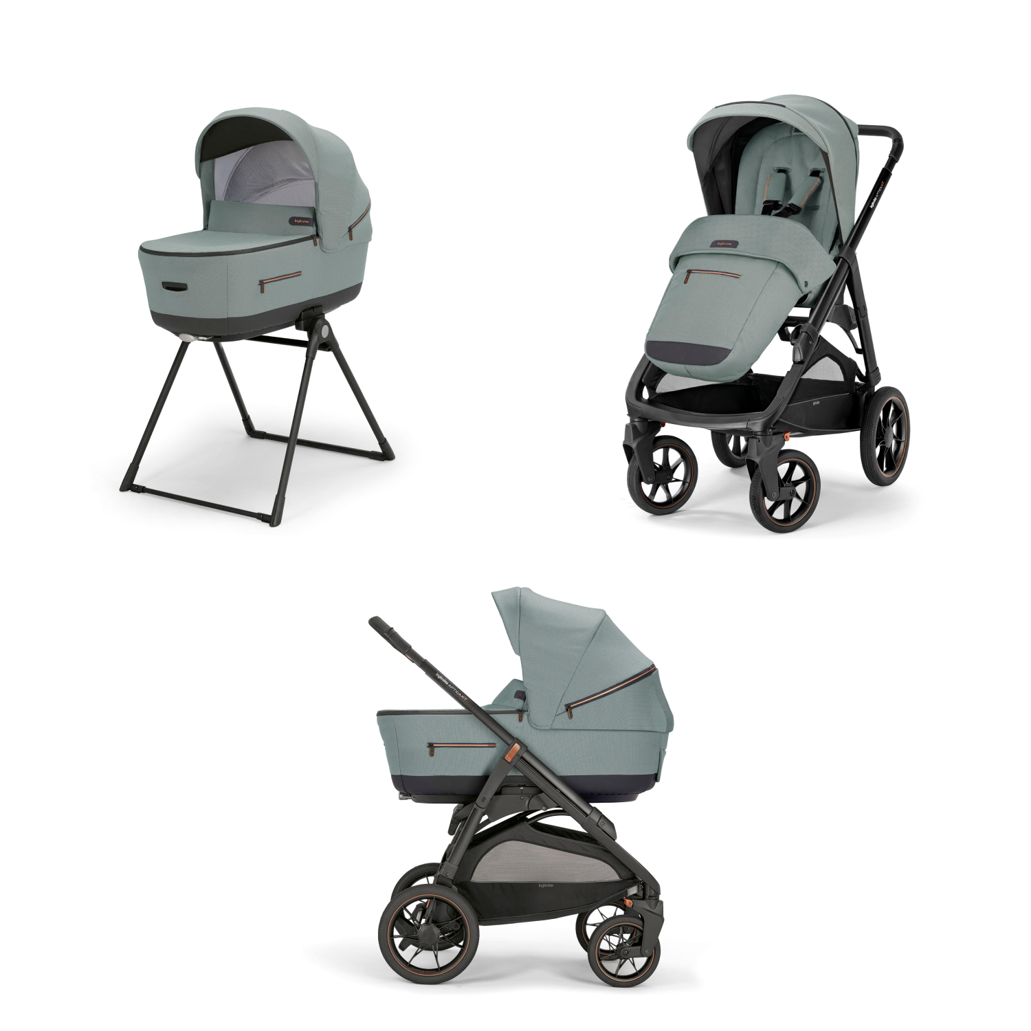 Carrito Inglesina Aptica Duo 2 Piezas