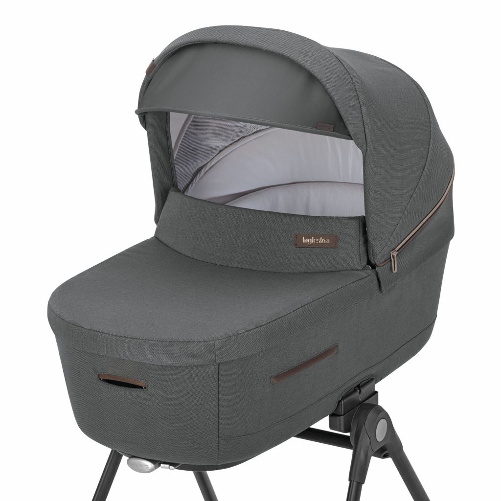 INGLESINA APTICA STROLLER VELVET GREY+CHASSIS PALLADIO BLACK 4 IN 1 FU – Le  Bouquet Baby